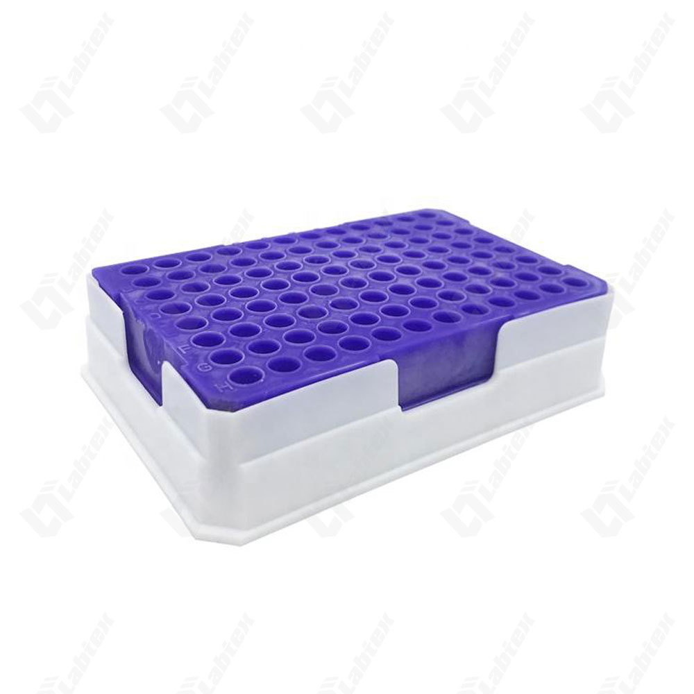 PCR Low Temperature Indicator Ice Box（PCR Tubes Cryo Box）